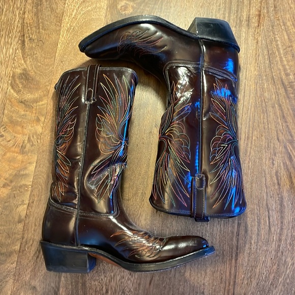 ACME Other - Vintage 1970s ACME Firebird Handmade Western Boots - Size 8D
